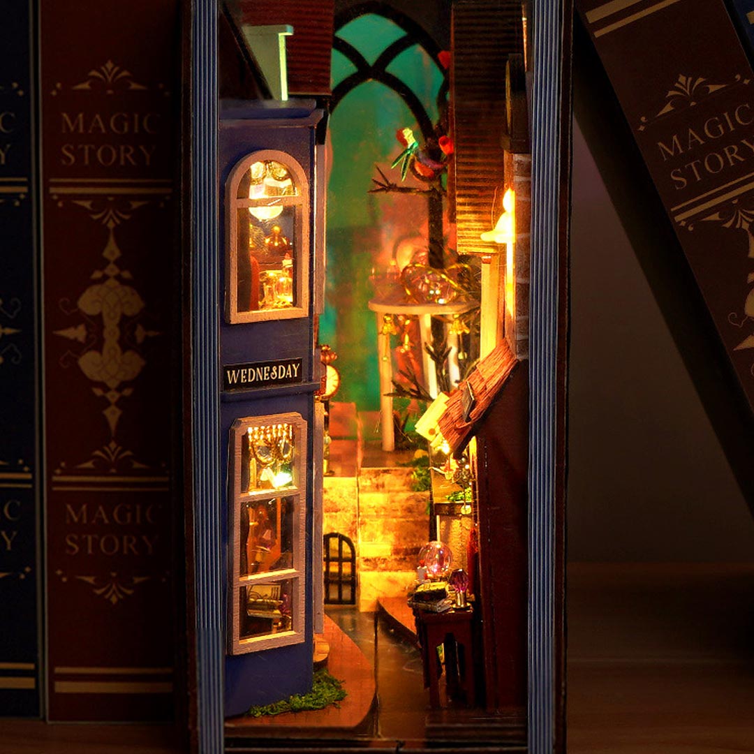 Magic Spell Street DIY Book Nook Shelf Insert