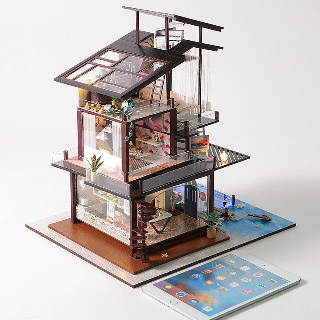 Valencia Coast Miniature DIY Dollhouse Kit
