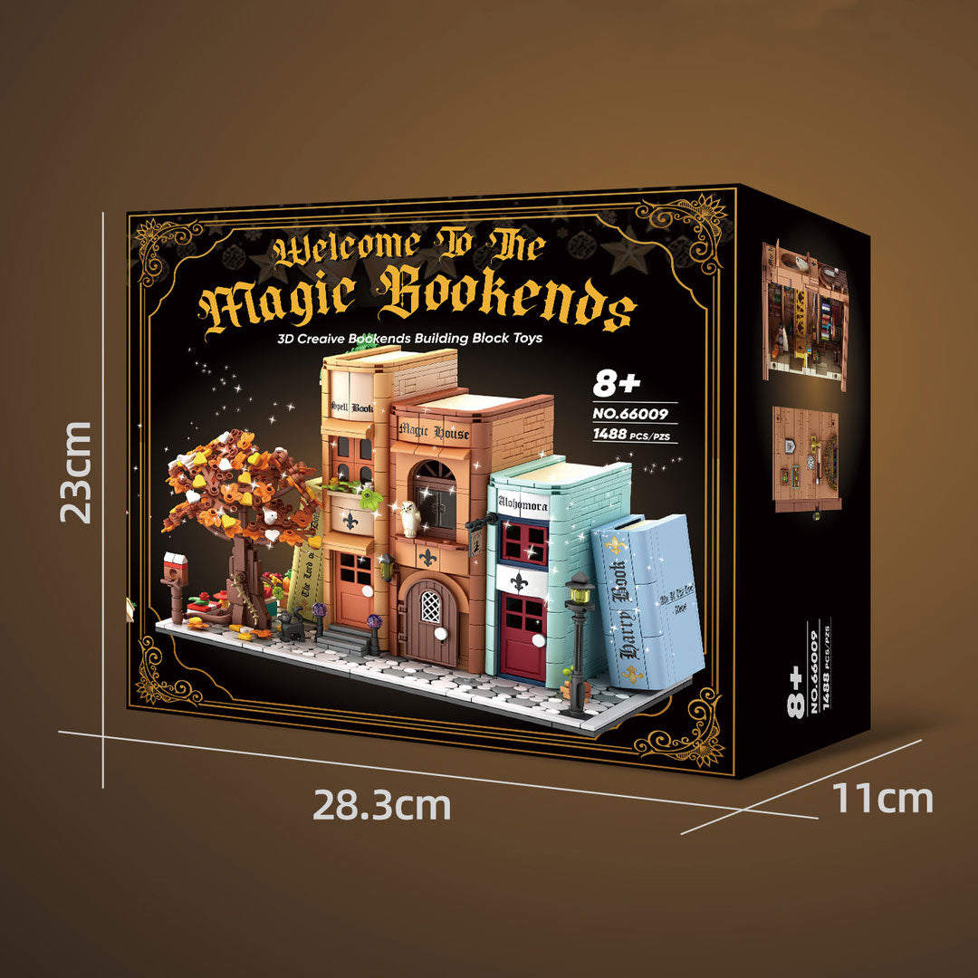 Magic Bookends 3D Creative Building Block Toys