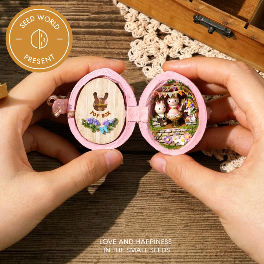Creative Rabbits Miniature Walnut DIY Kit