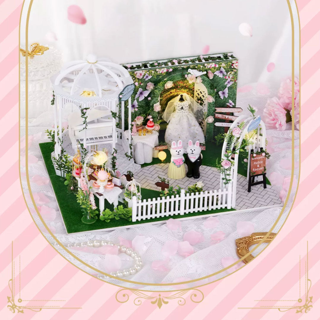 Meet to the Love DIY Wedding Dollhouse Kit