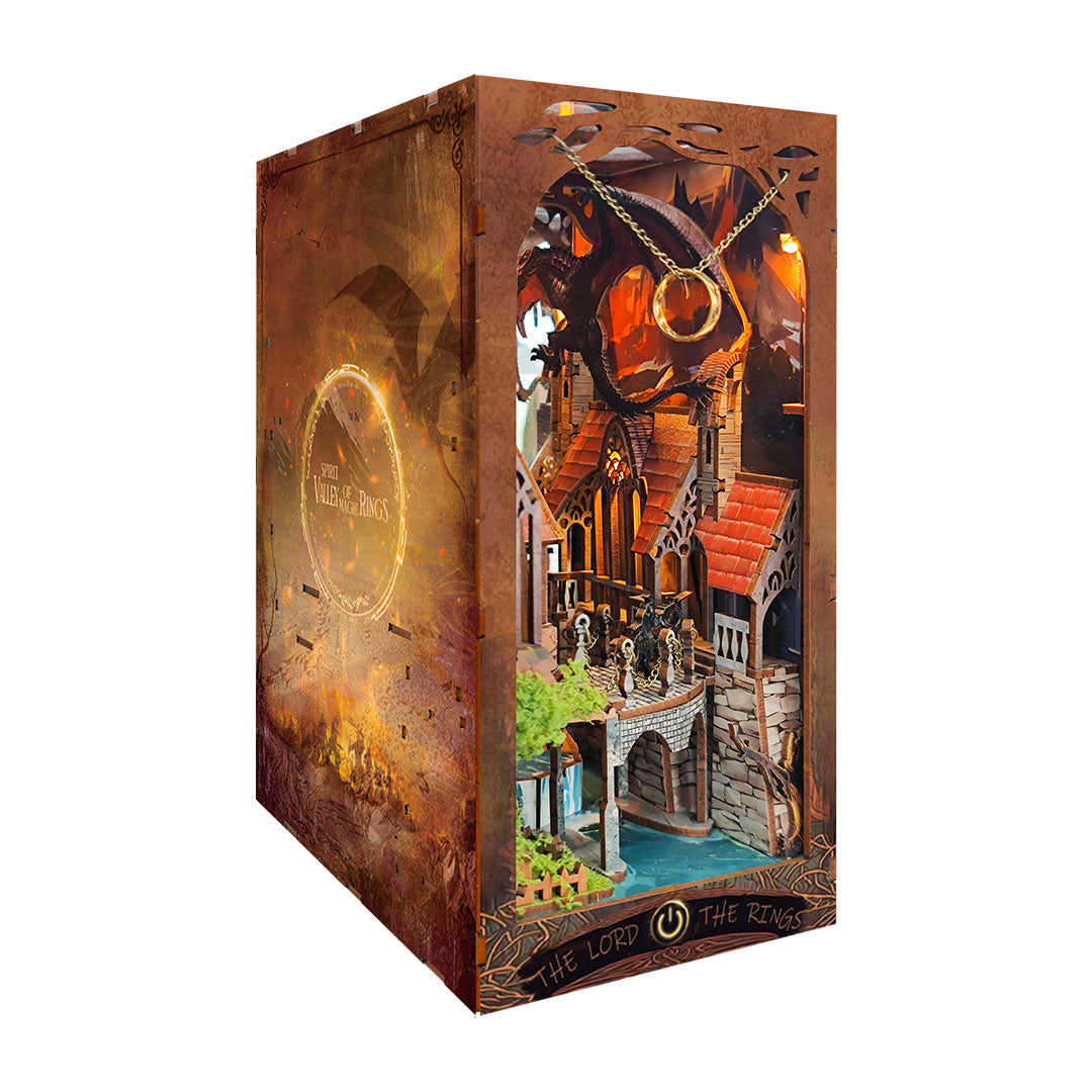 Spirit Valley of the Magic Ring DIY Book Nook Shelf Insert