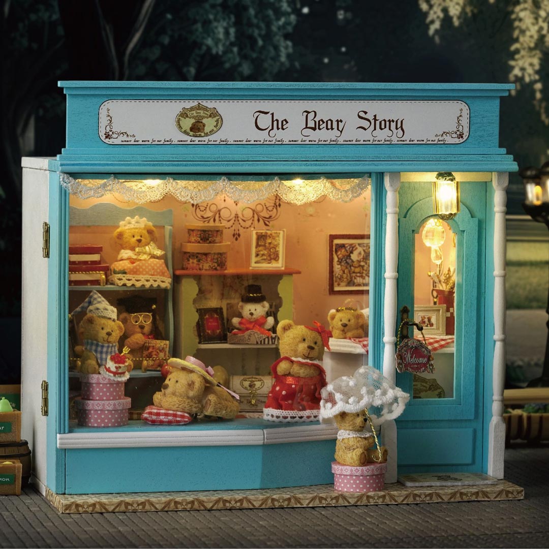 The Sweet House DIY Wooden Dollhouse Kit
