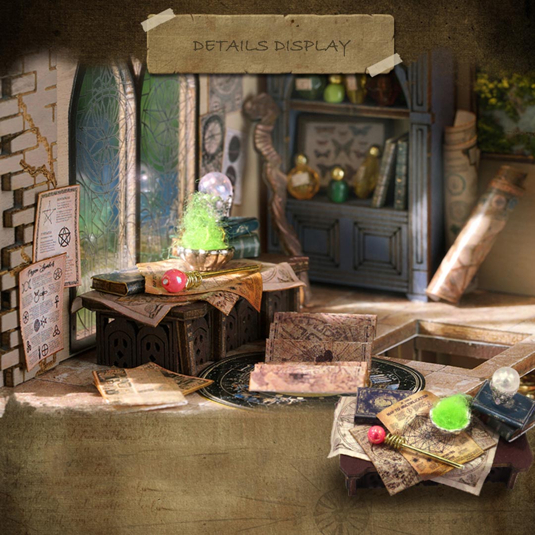 Magic Villa DIY Miniature Dollhouse Kit