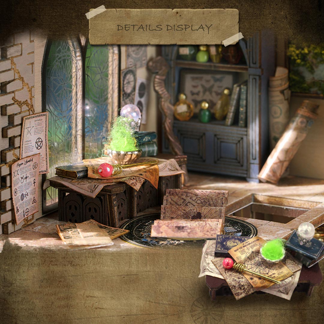 Magic Villa DIY Miniature Dollhouse Kit – Fifijoy