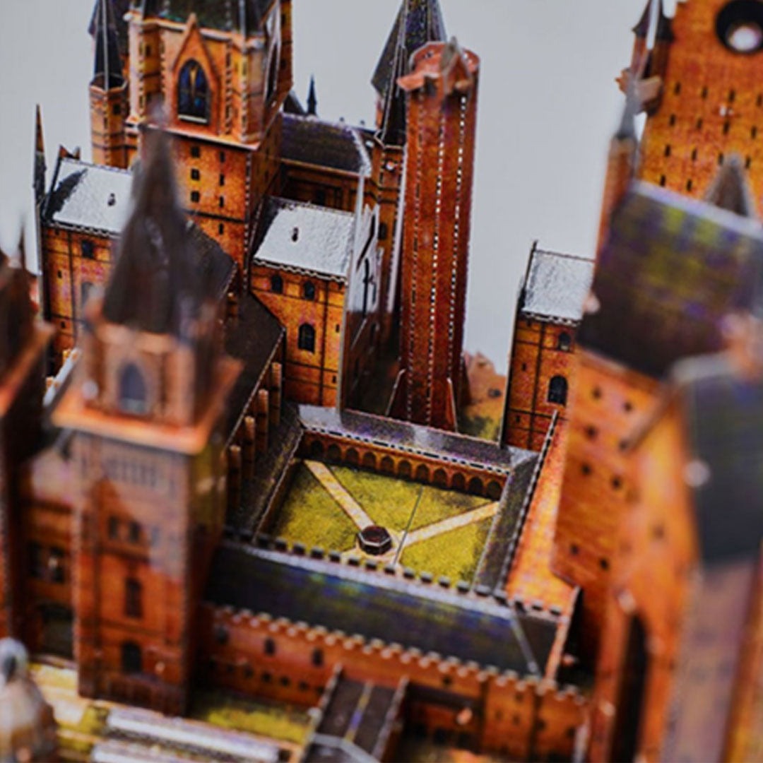 Magic Hogwarts Castle 3D Metal Model Kits