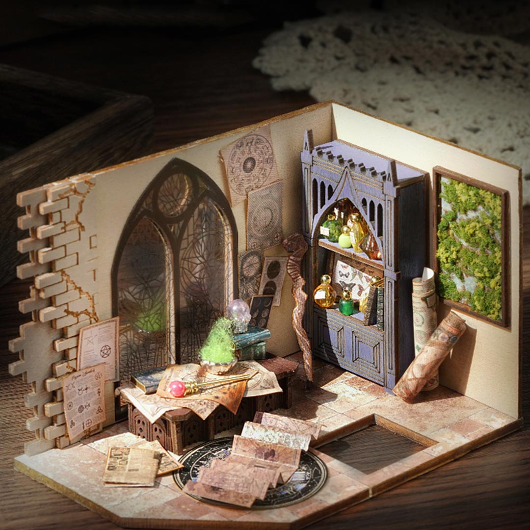 Magic Villa DIY Miniature Dollhouse Kit