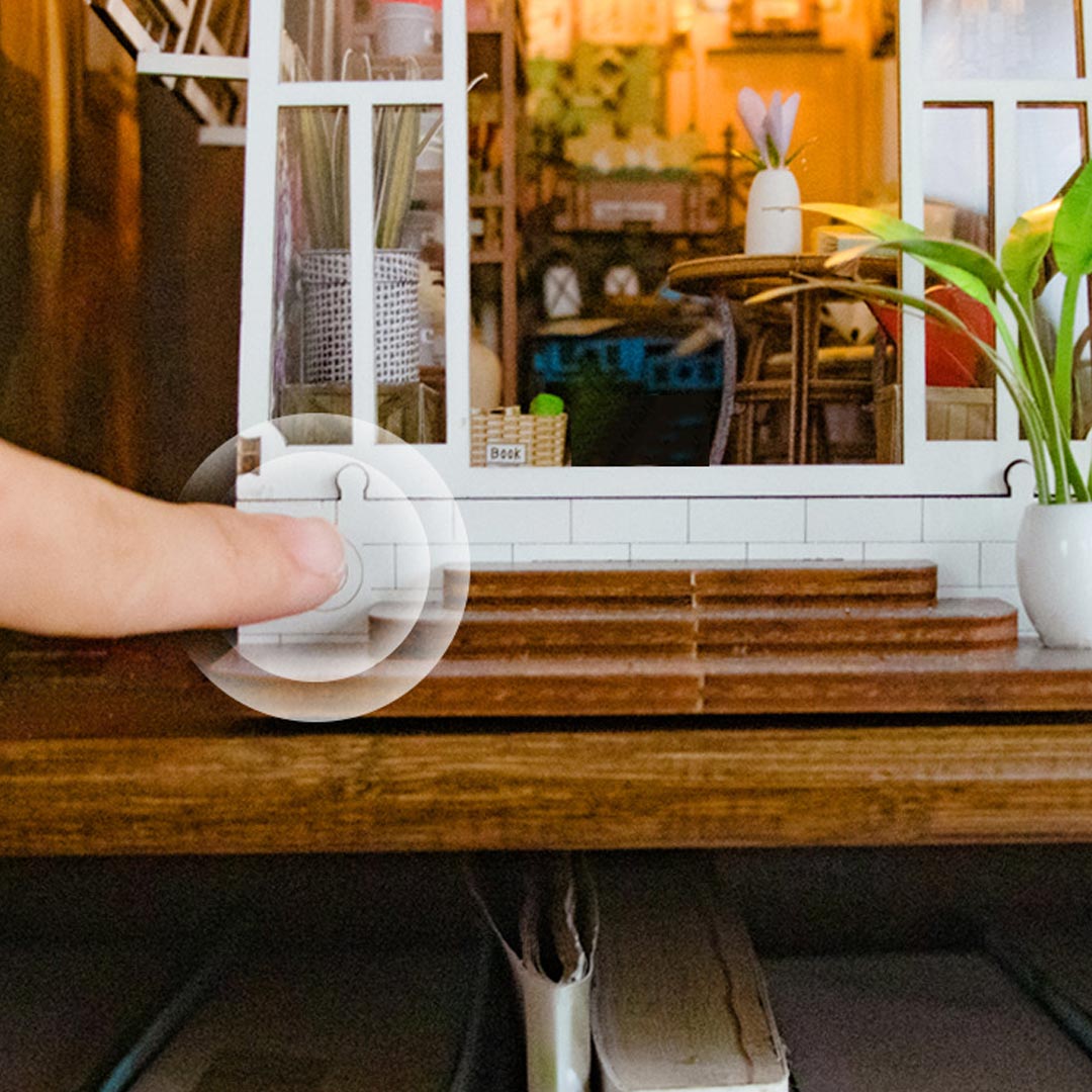 Garden House DIY Book Nook Shelf Insert