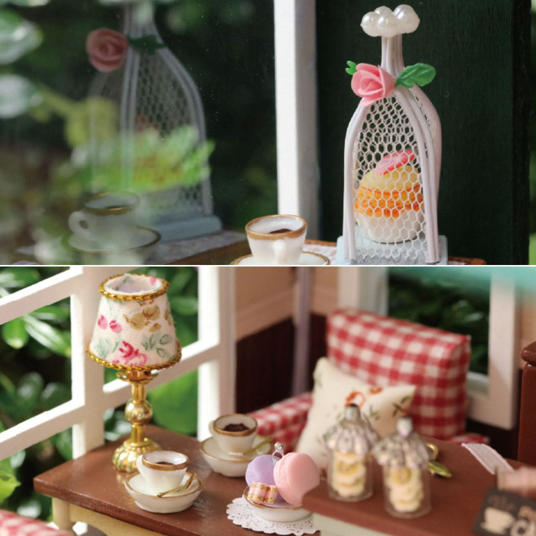 Paris Coffee & Cake Shop DIY Miniature Dollhouse