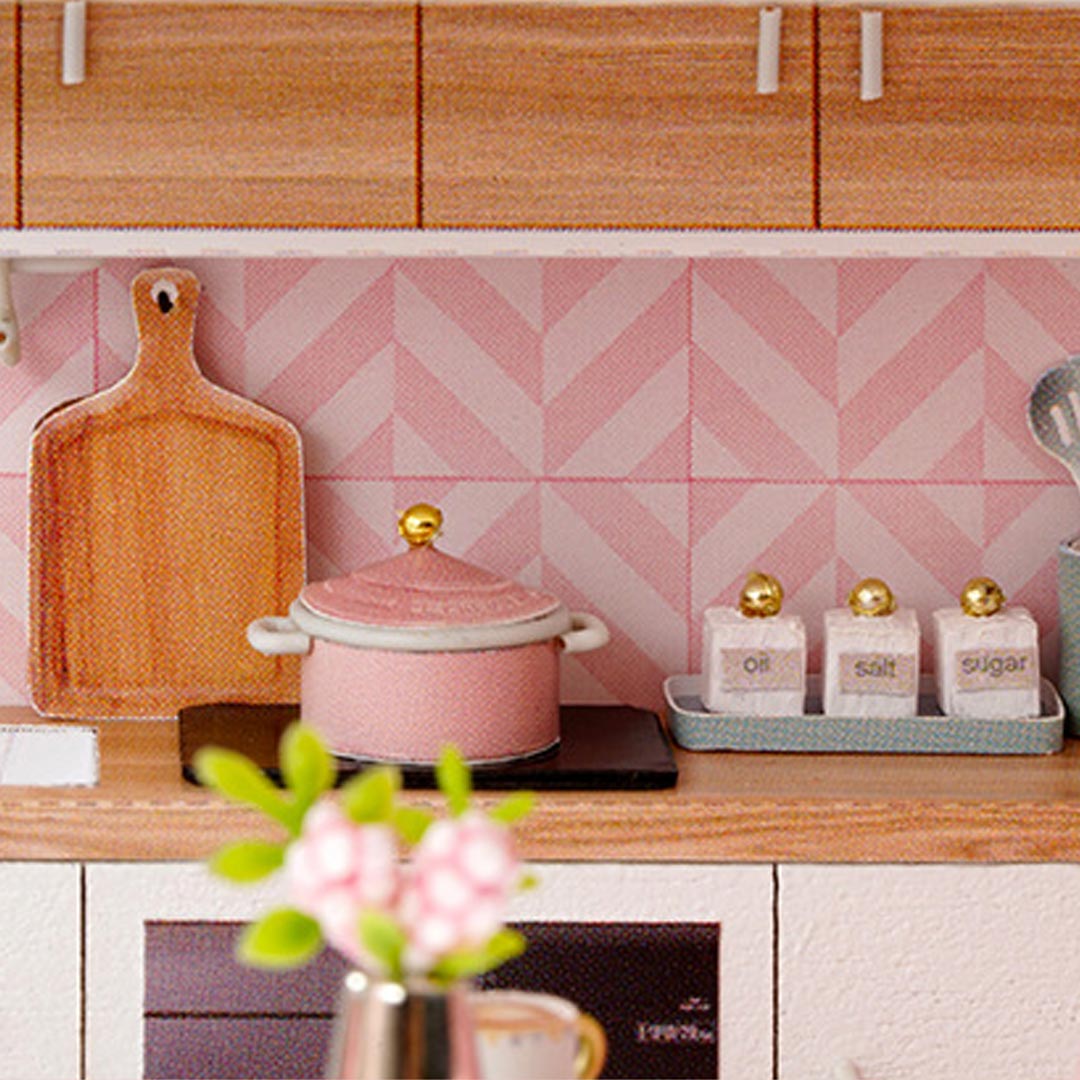 The Nordic Apartment DIY Dollhouse Kit
