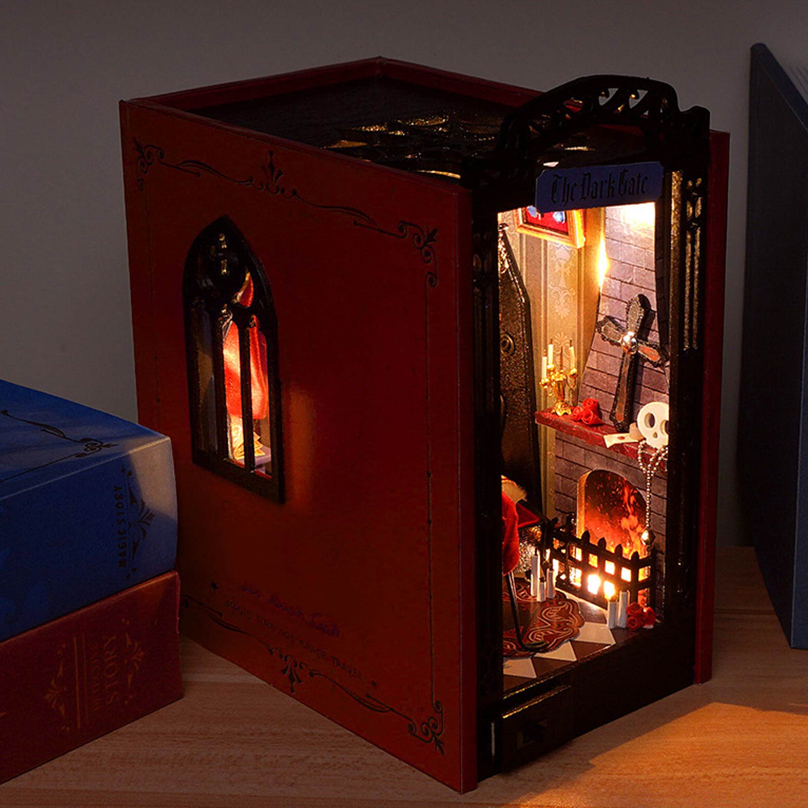 Vampire Diary DIY Book Nook Shelf Insert