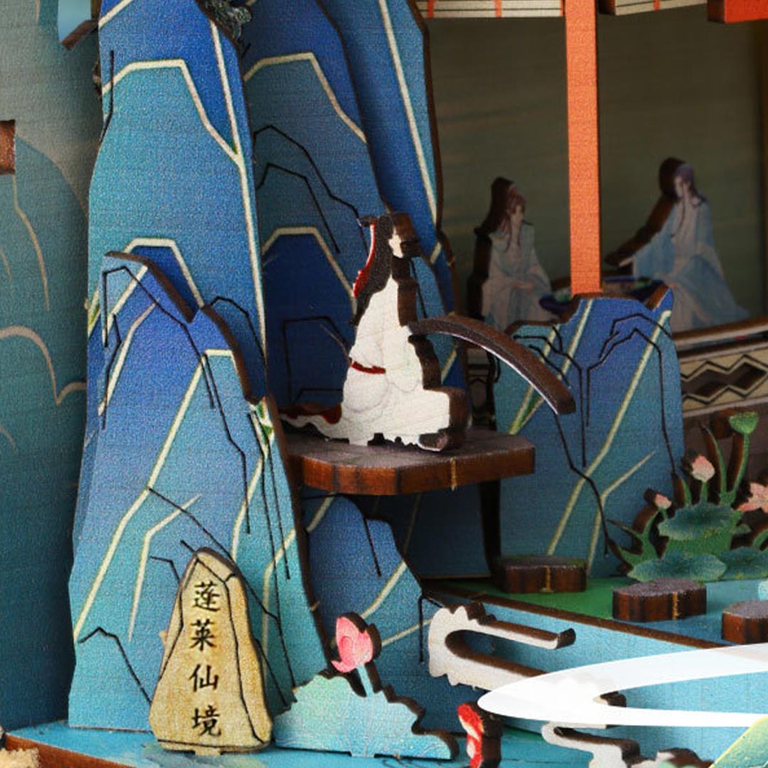 Penglai Wonderland DIY Book Nook Kit