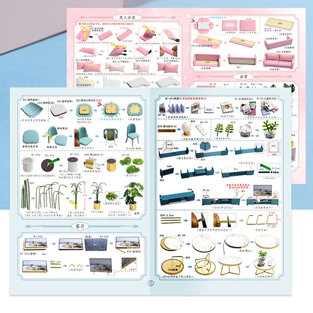 Poetic Life House DIY Dollhouse Miniature Kit