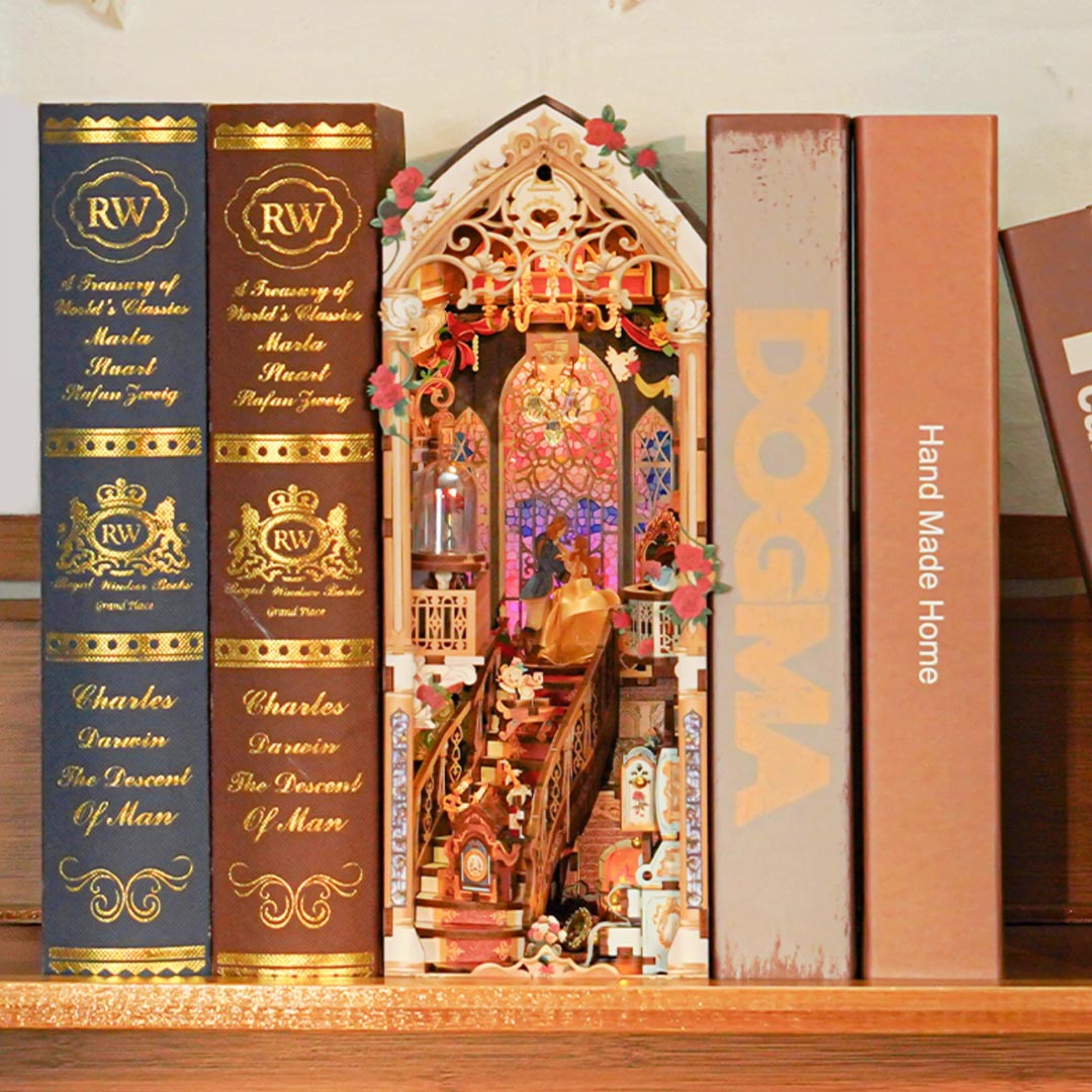 Beast And Beauty DIY Wooden Book Nook Kit