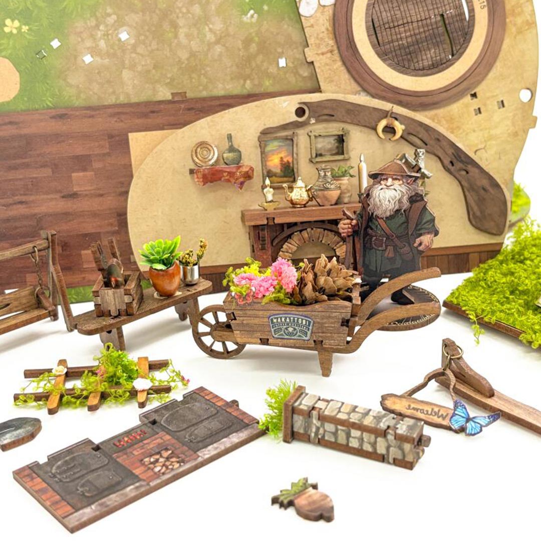 The Magic Ring House DIY Miniature House Kit