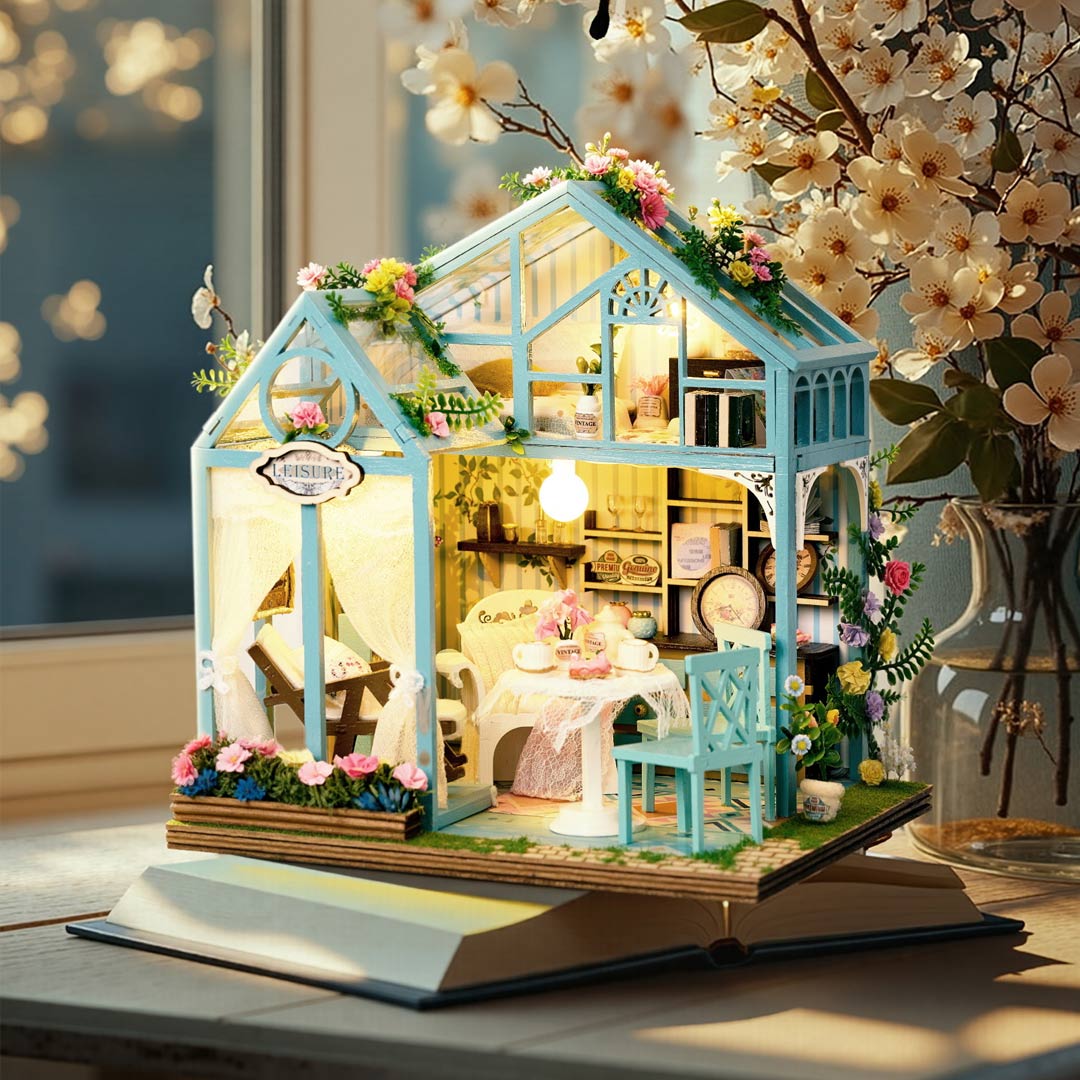 Dreams of flowers DIY Miniature Dollhouse Kit