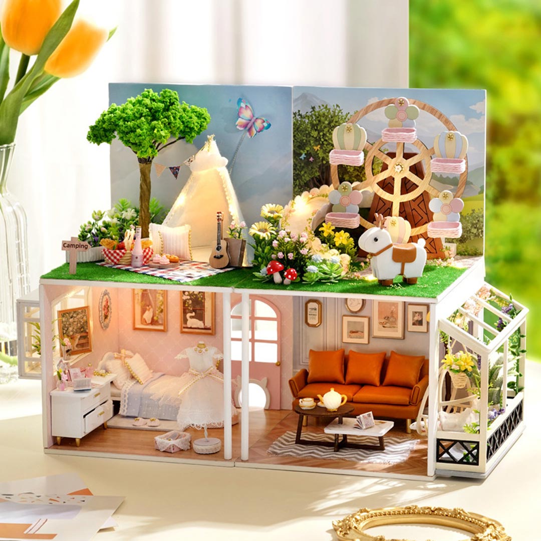 Freely Match Shop DIY Wooden Miniature House Kit