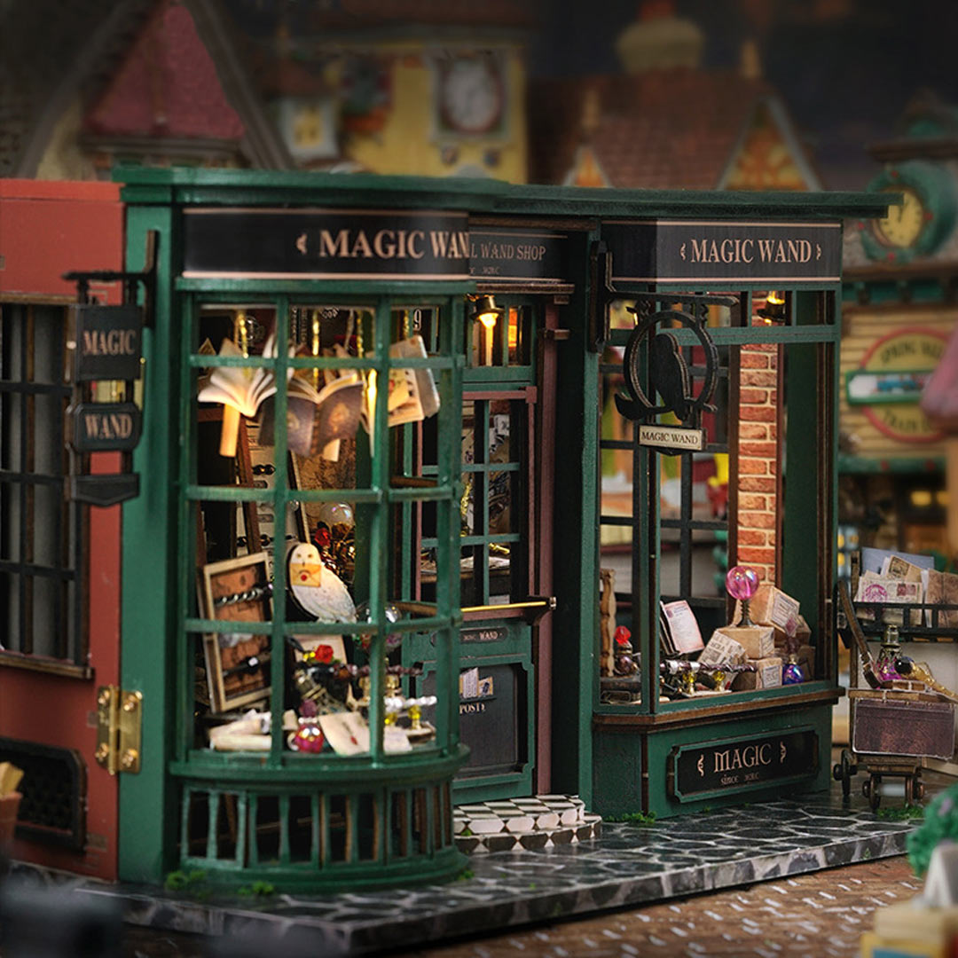 Magic House DIY Wooden Miniature House Kit – Fifijoy