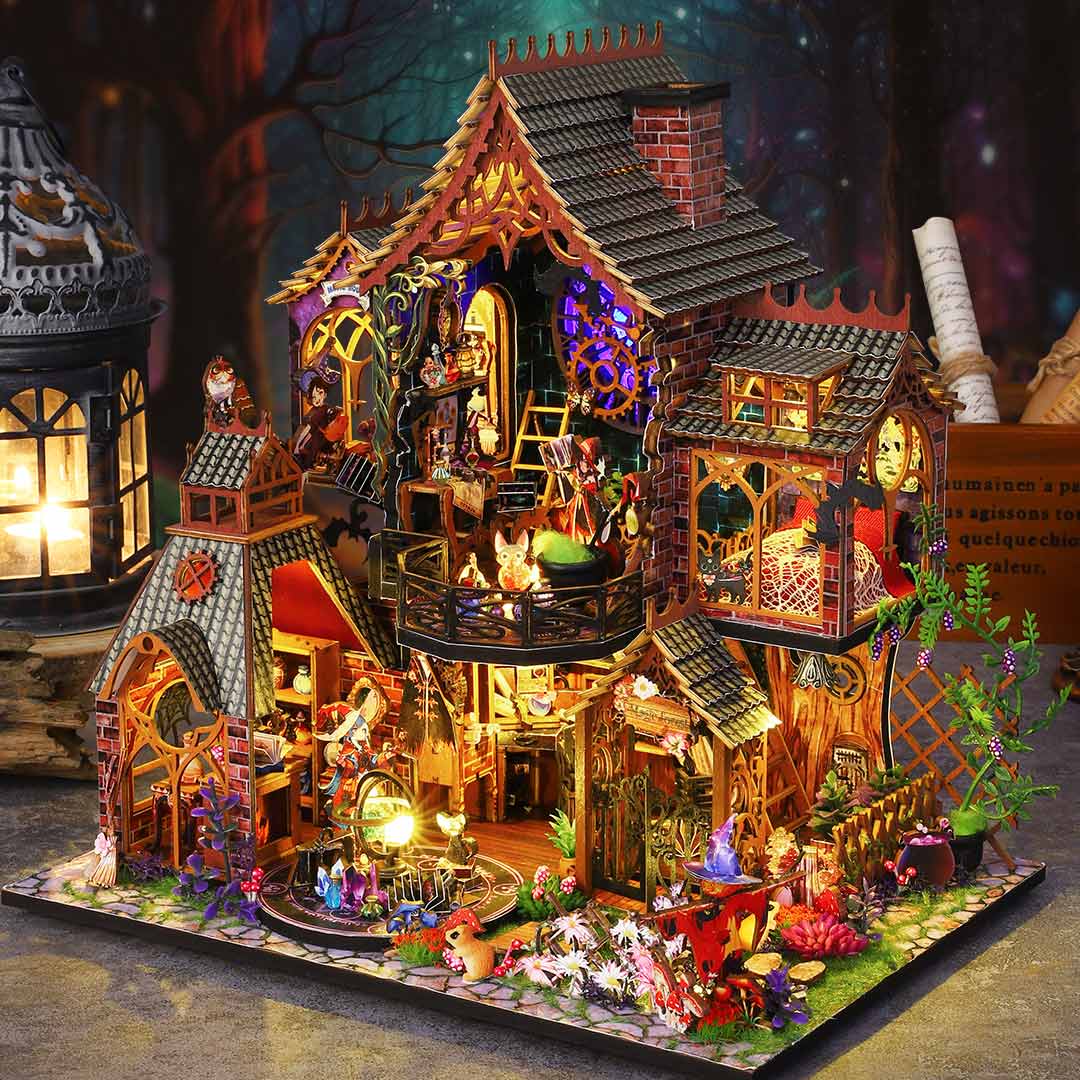 Magic Spirit DIY Miniature Dollhouse Kit – Fifijoy