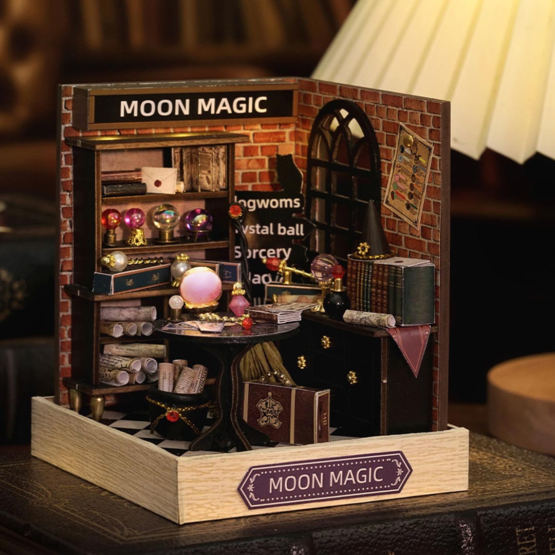 Moon Magic DIY Miniature Dollhouse Kit