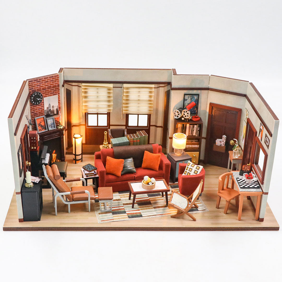 Ted's Apartment DIY Miniature House Kit
