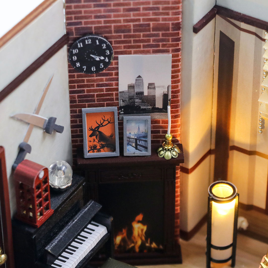 Ted's Apartment DIY Miniature House Kit – Fifijoy