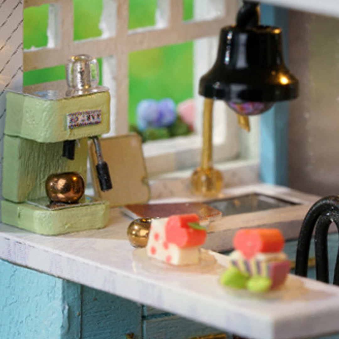 Candy Cake & Milk Tea Shop DIY Miniature House Kit