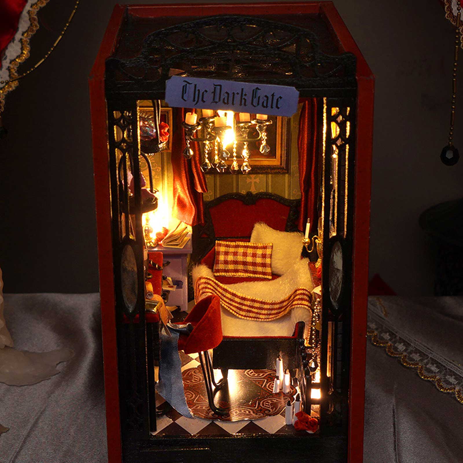 Vampire Diary DIY Book Nook Shelf Insert