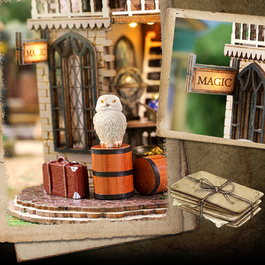 Magic Villa DIY Miniature Dollhouse Kit