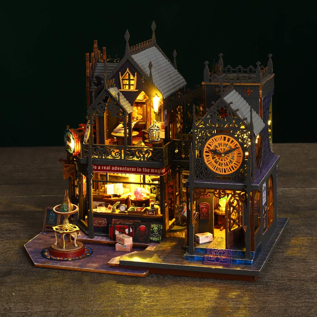 Holo Magic City DIY Miniature Dollhouse Kit