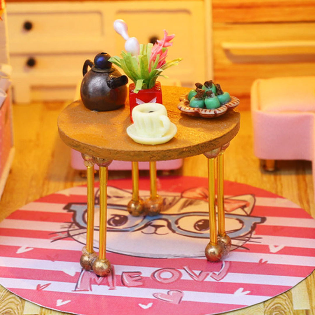 Meet The House DIY Wooden Miniature House Kit