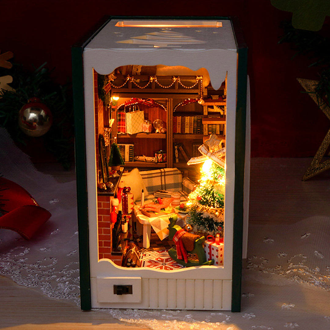 Merry Christmas DIY Book Nook Kit