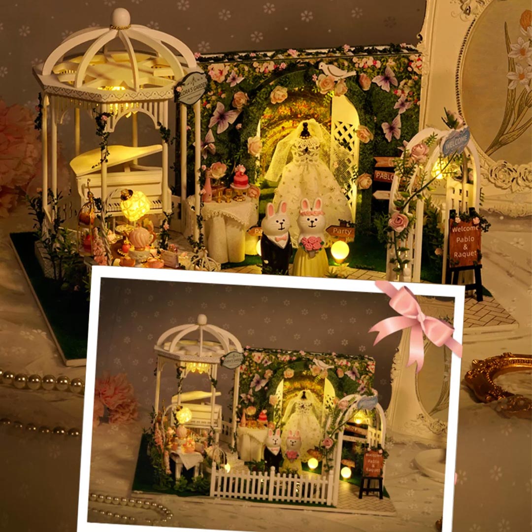 Meet to the Love DIY Wedding Dollhouse Kit