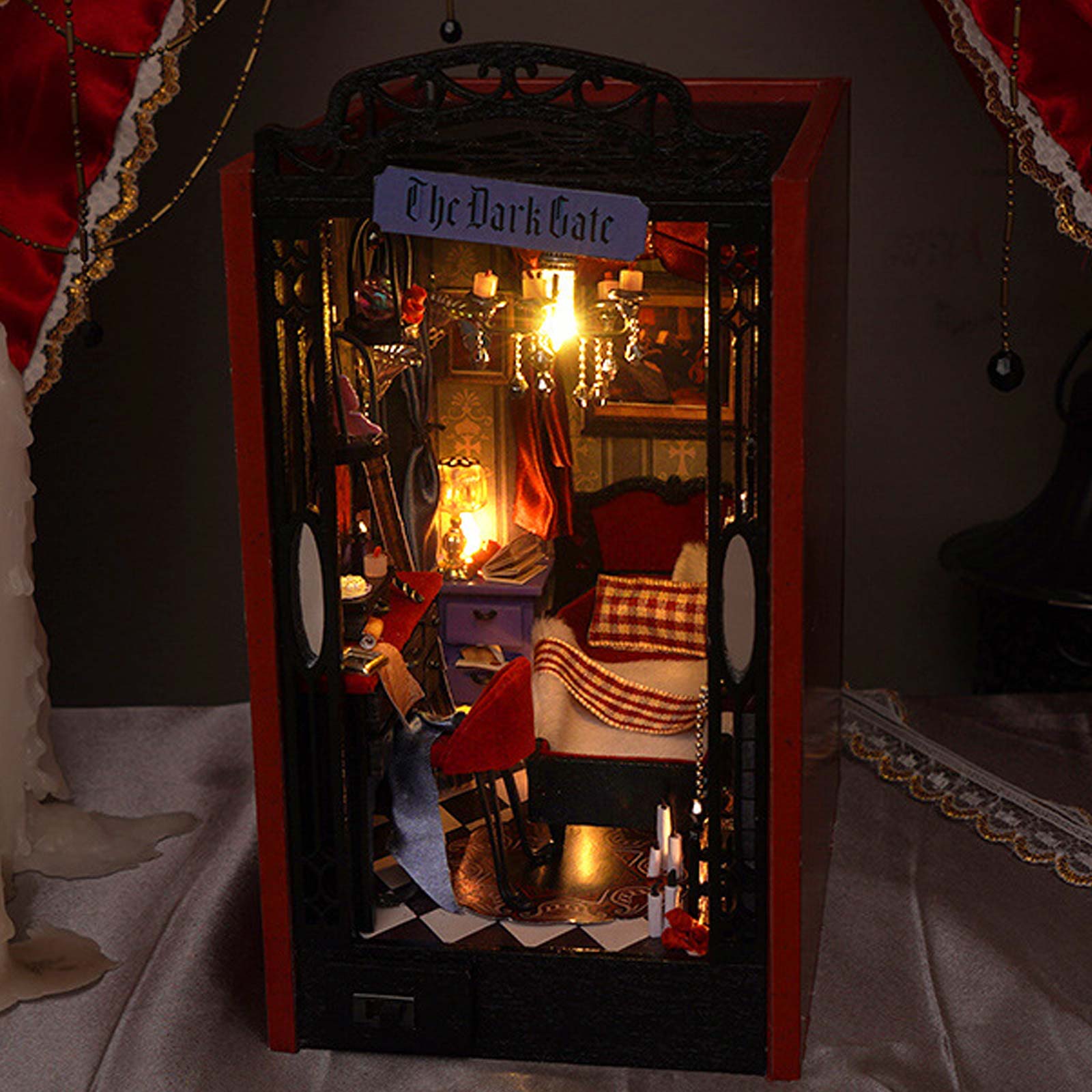 Vampire Diary DIY Book Nook Shelf Insert