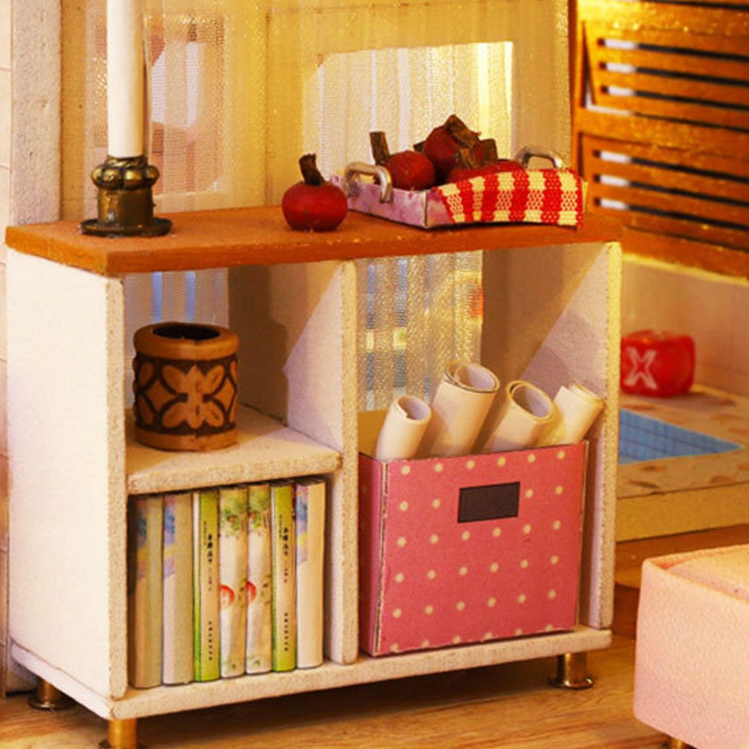 Meet The House DIY Wooden Miniature House Kit