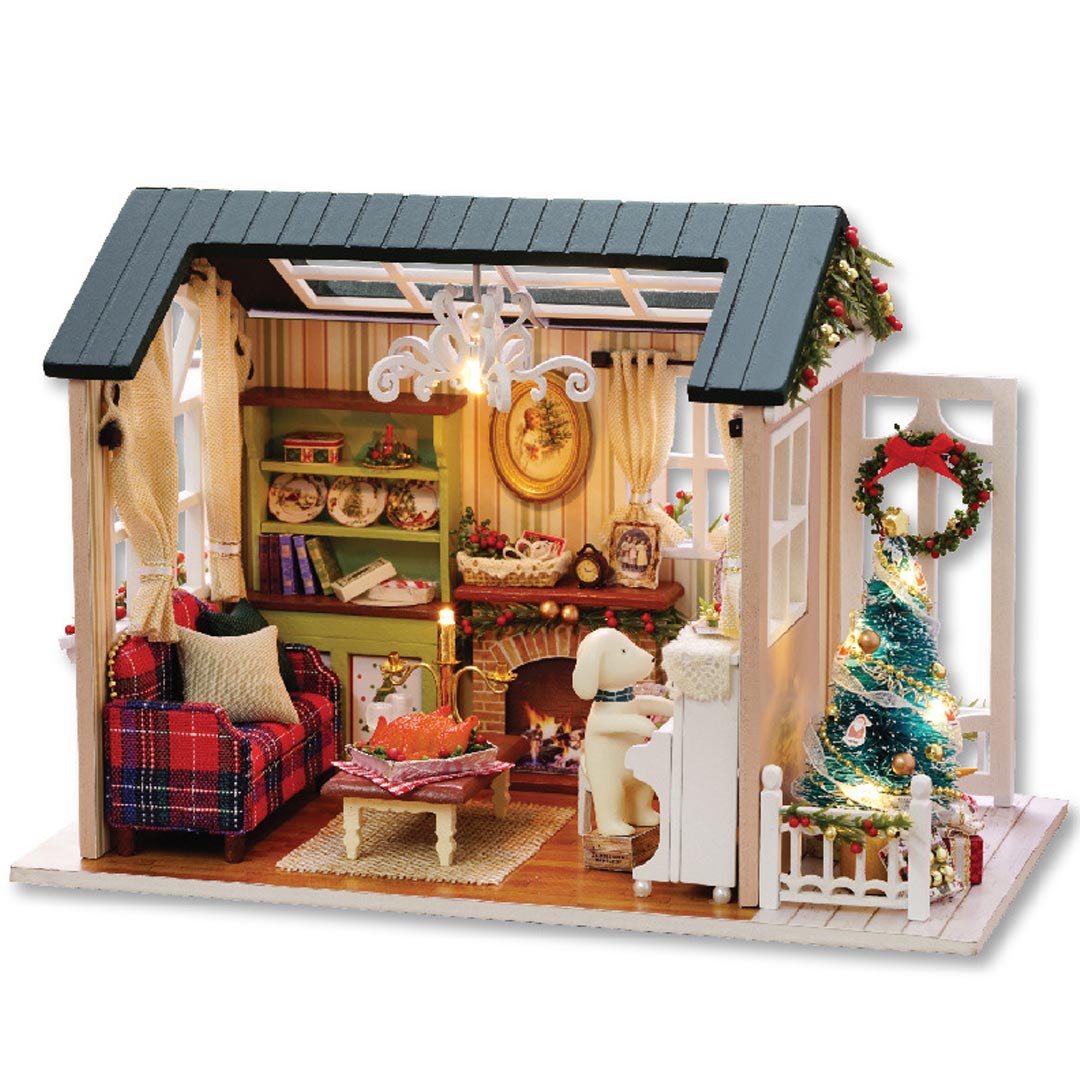 Christmas Times Mini Doll House Kit