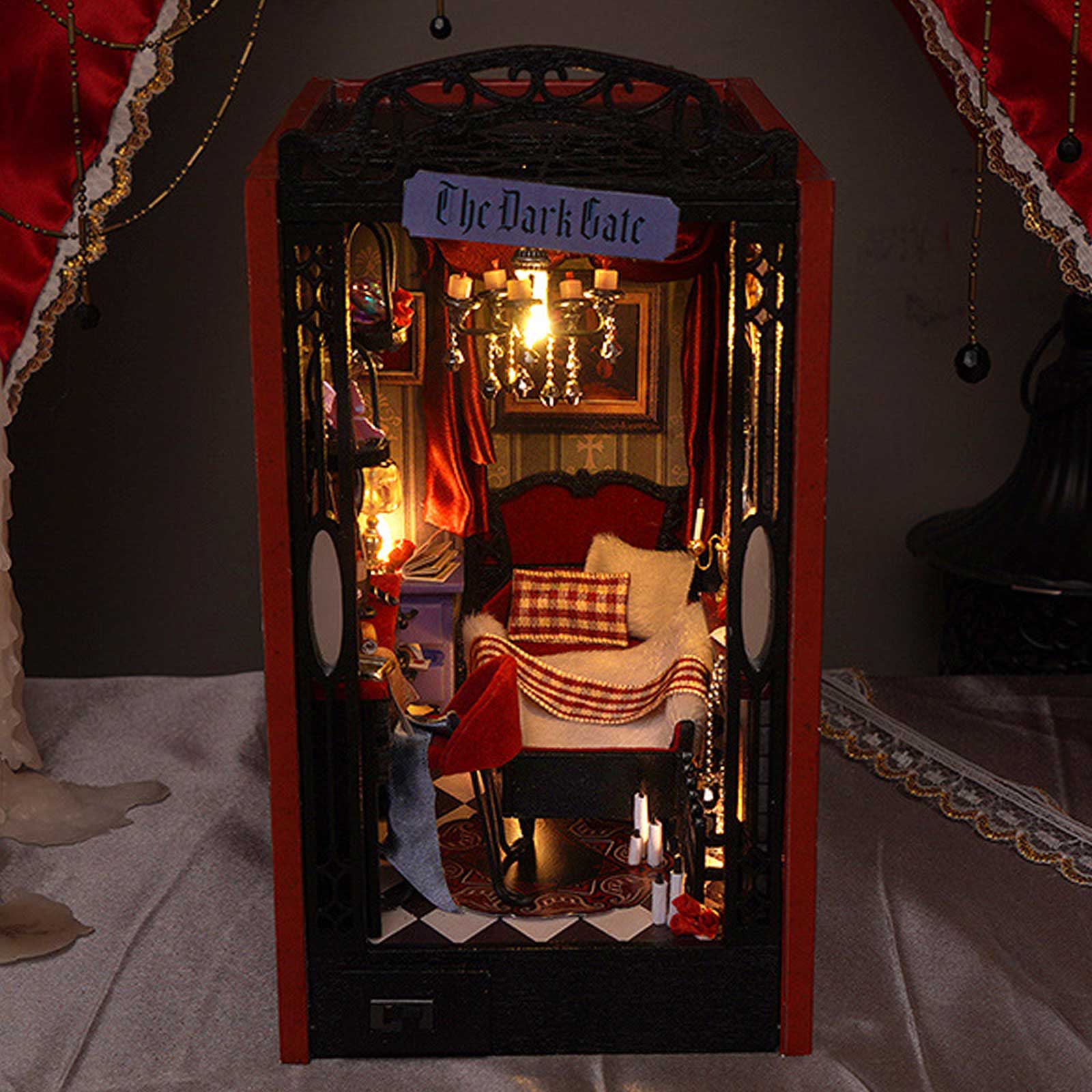 Vampire Diary DIY Book Nook Shelf Insert