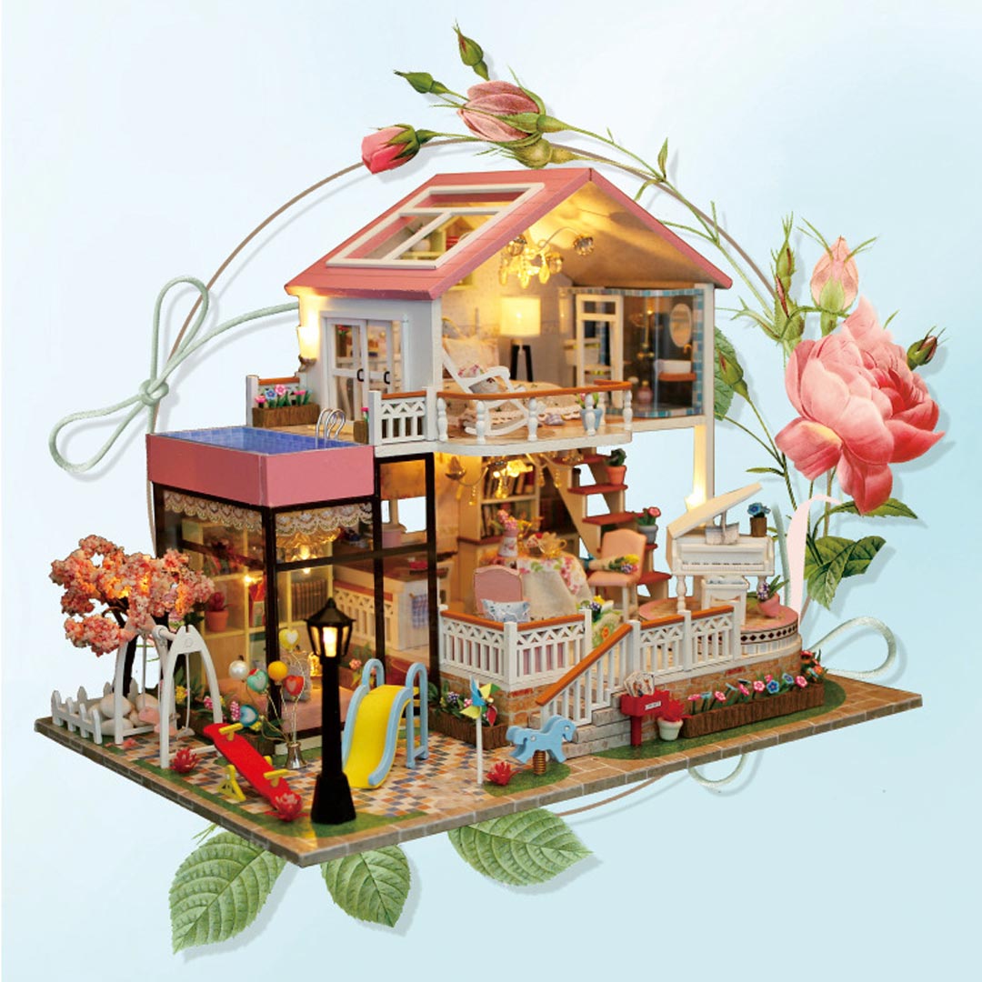 Sweet Words Miniature DIY House Kit