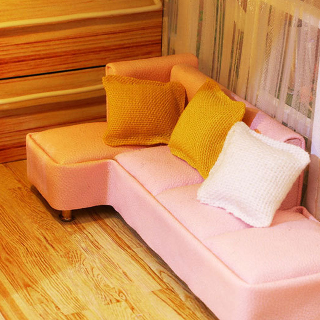 Meet The House DIY Wooden Miniature House Kit