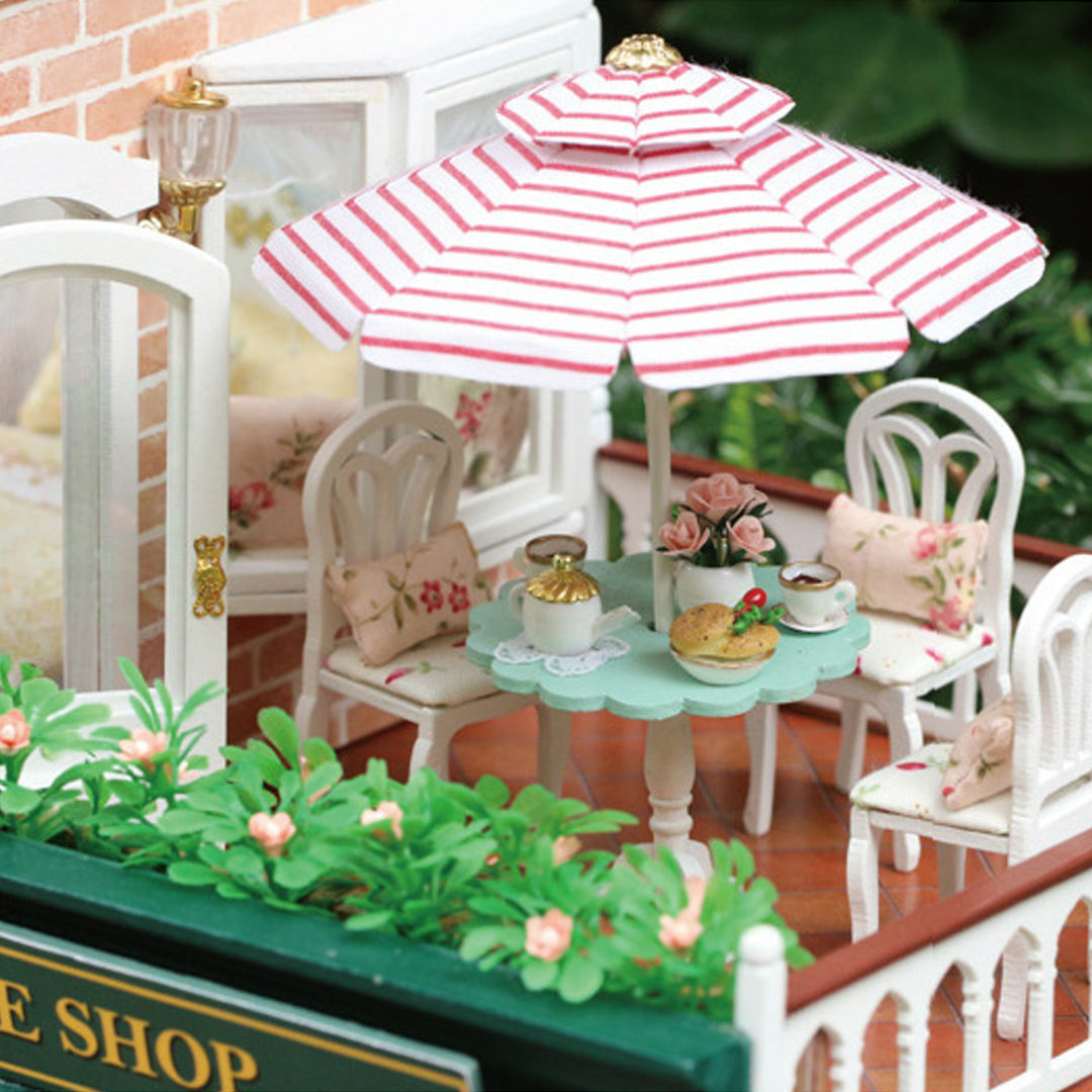 Paris Coffee & Cake Shop DIY Miniature Dollhouse