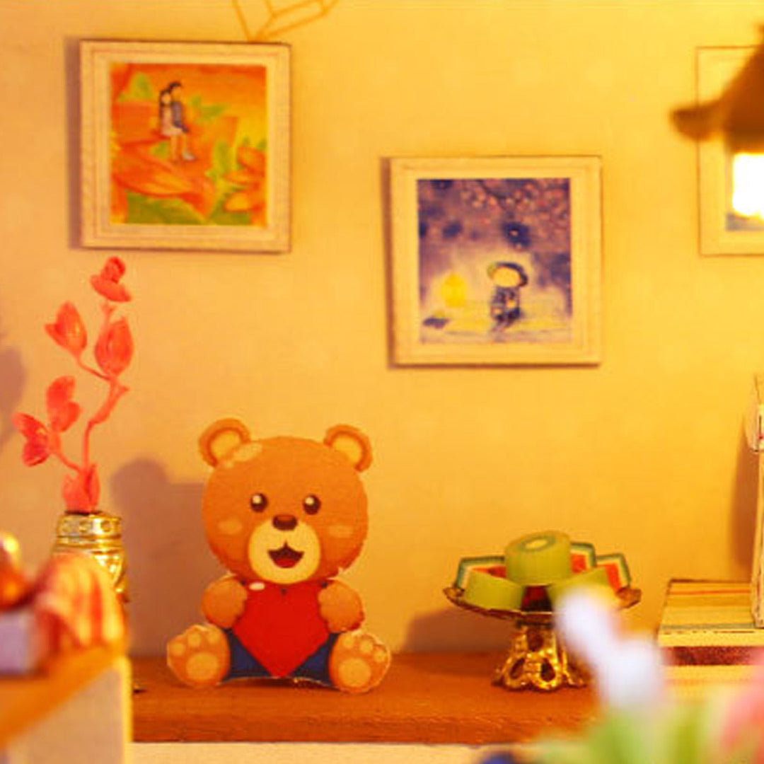 Meet The House DIY Wooden Miniature House Kit