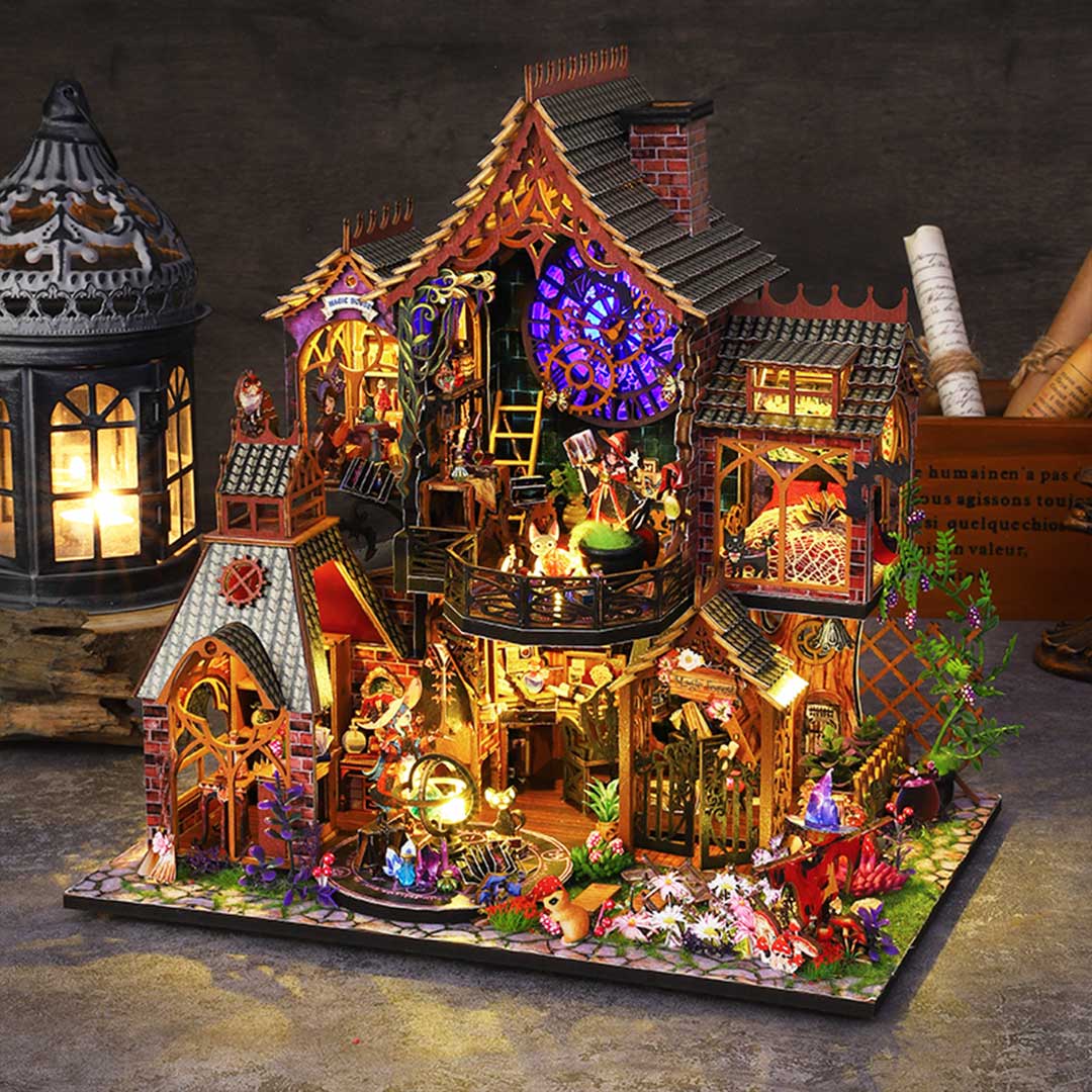 Magic Spirit DIY Miniature Dollhouse Kit – Fifijoy