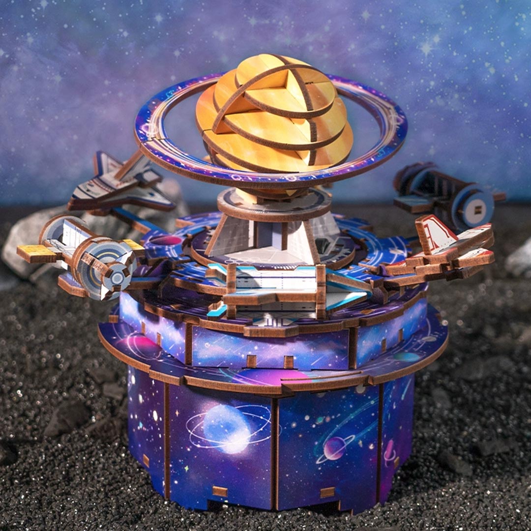 The Vast Cosmos DIY Puzzle Music Box