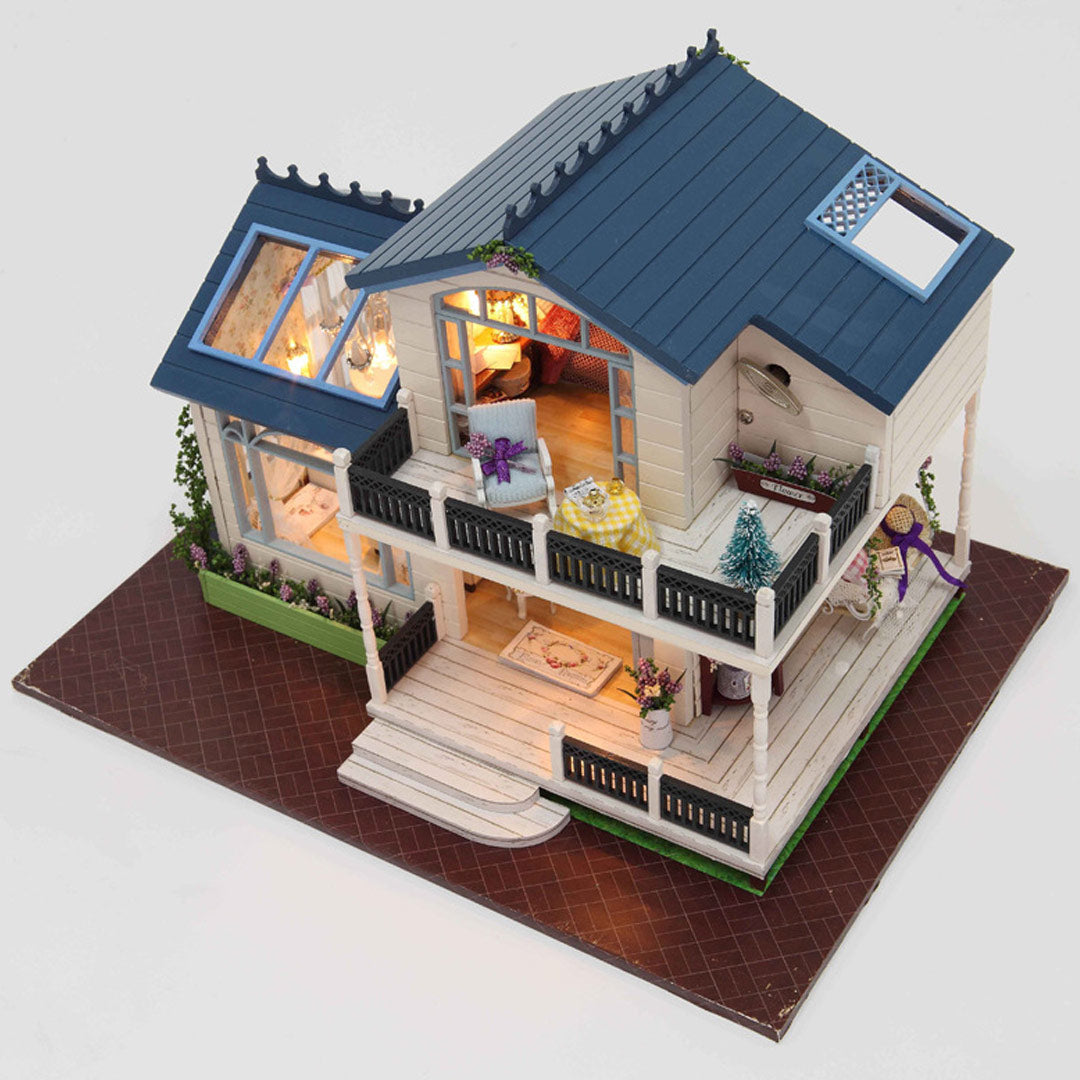 Villa Provence DIY Wooden Miniature House Kit
