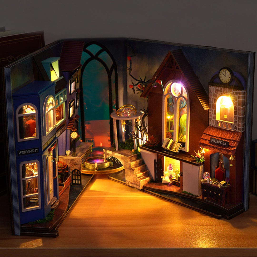 Magic Spell Street DIY Book Nook Shelf Insert