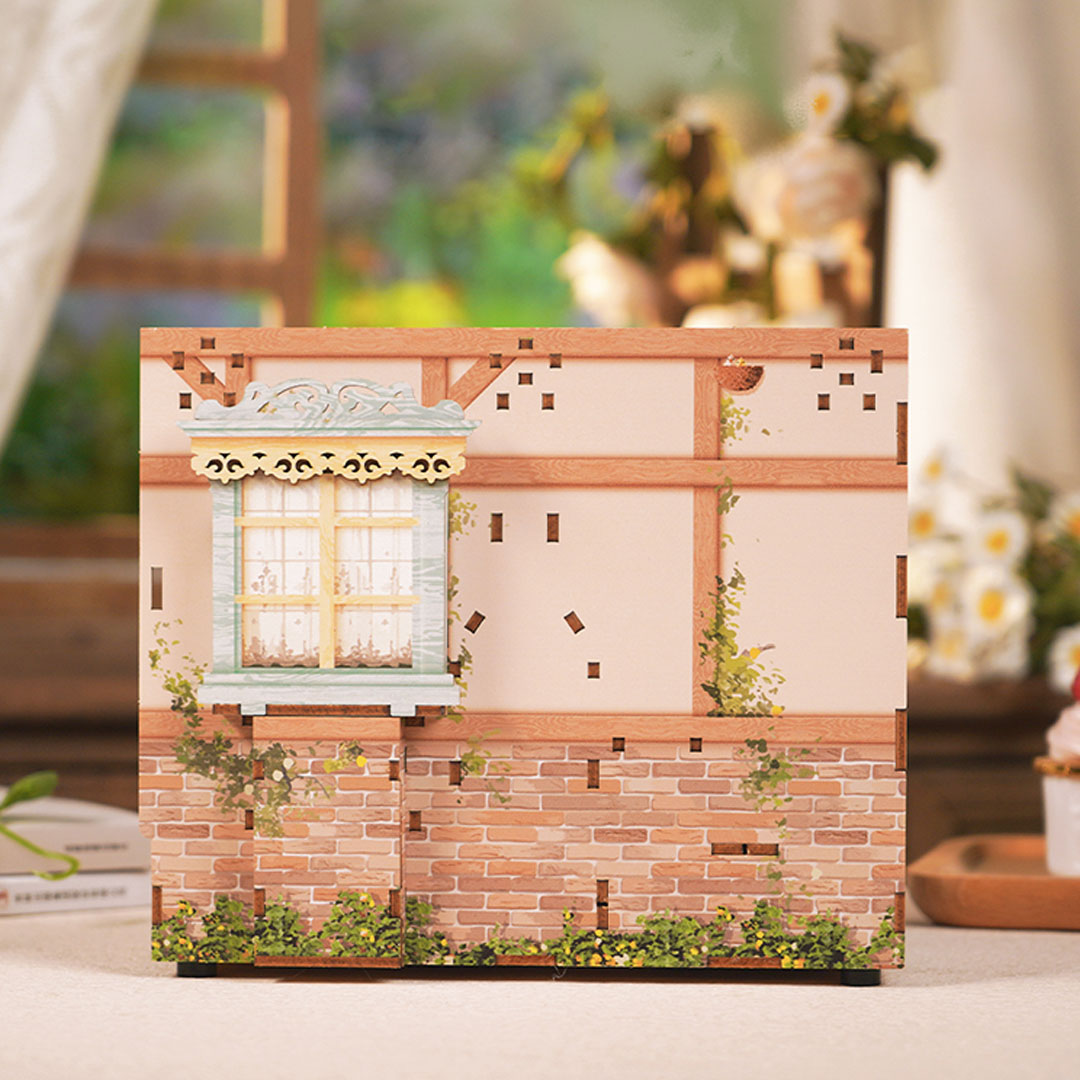 Pastoral Time DIY Miniature & 6 Sound Effects Scene House