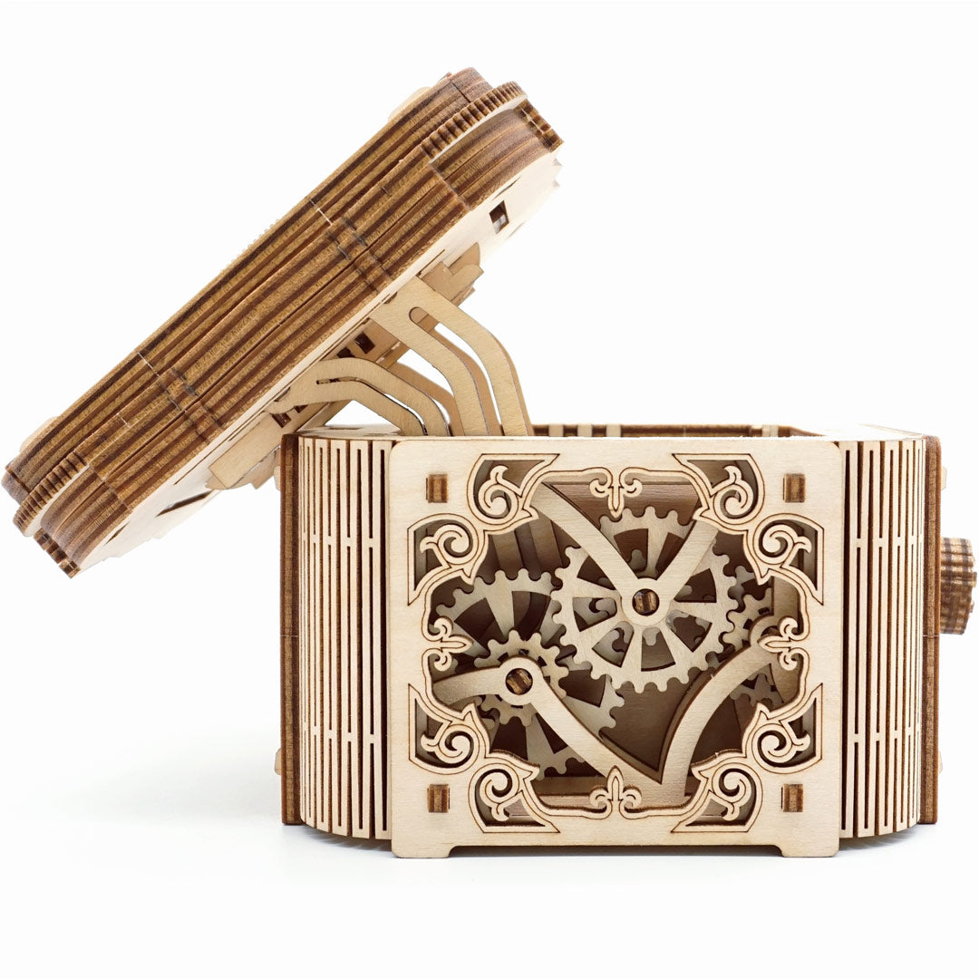 Jewelry Box Wooden Mechanical 3D Puzzles