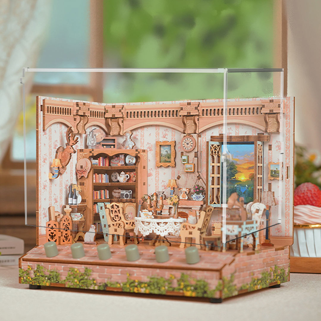 Pastoral Time DIY Miniature & 6 Sound Effects Scene House