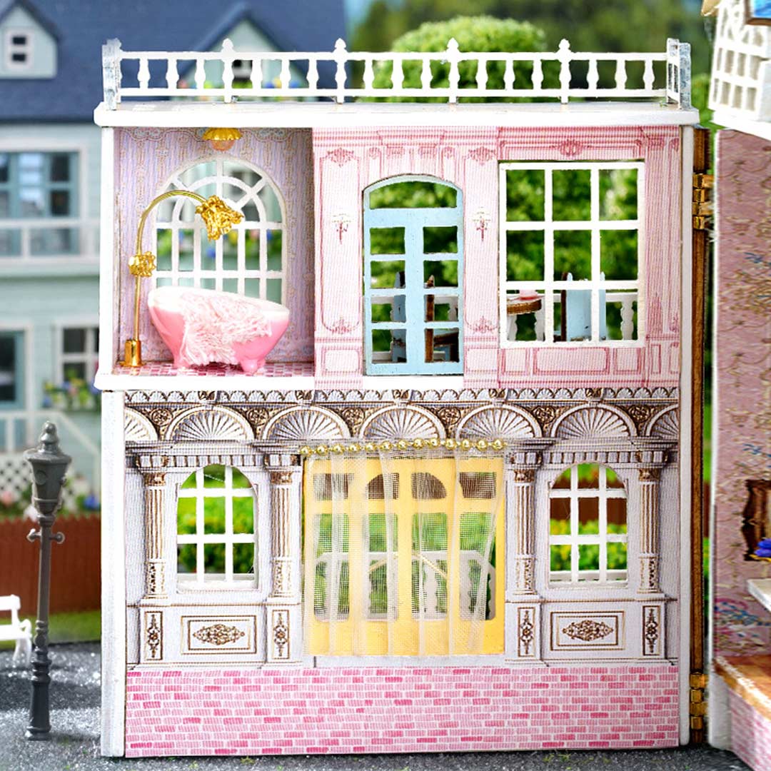 Candy Cake & Milk Tea Shop DIY Miniature House Kit