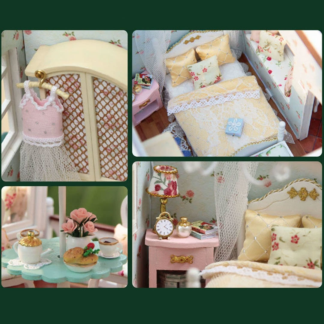 Paris Coffee & Cake Shop DIY Miniature Dollhouse